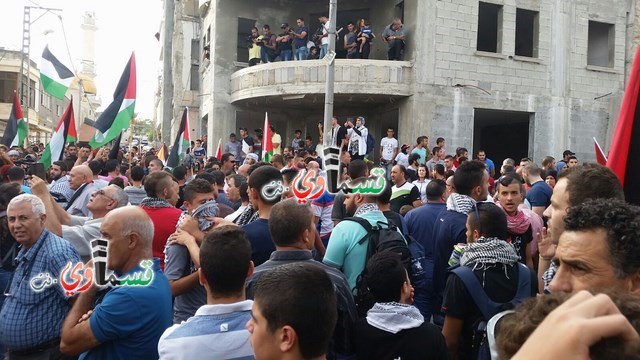  سخنين: فيديو - مهرجان الغضب يؤكد وحدة الجماهير العربية والتضامن مع القدس والاقصى